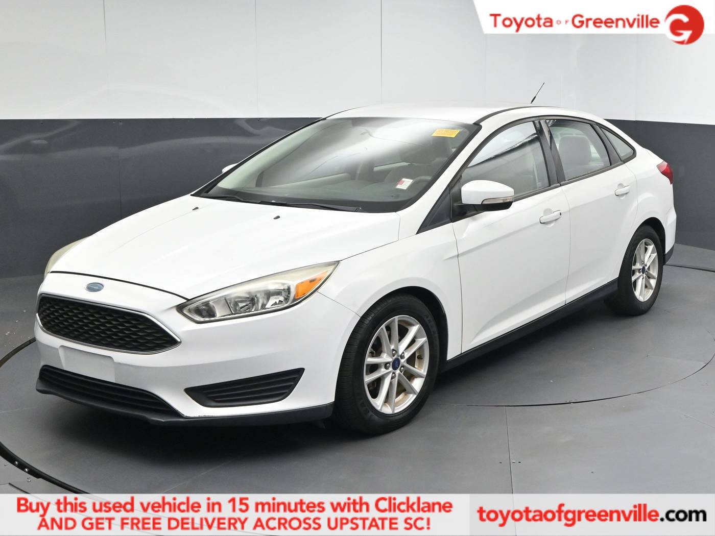 2015 Ford Focus SE — Sedan — 37,739 mi — Greenville, SC