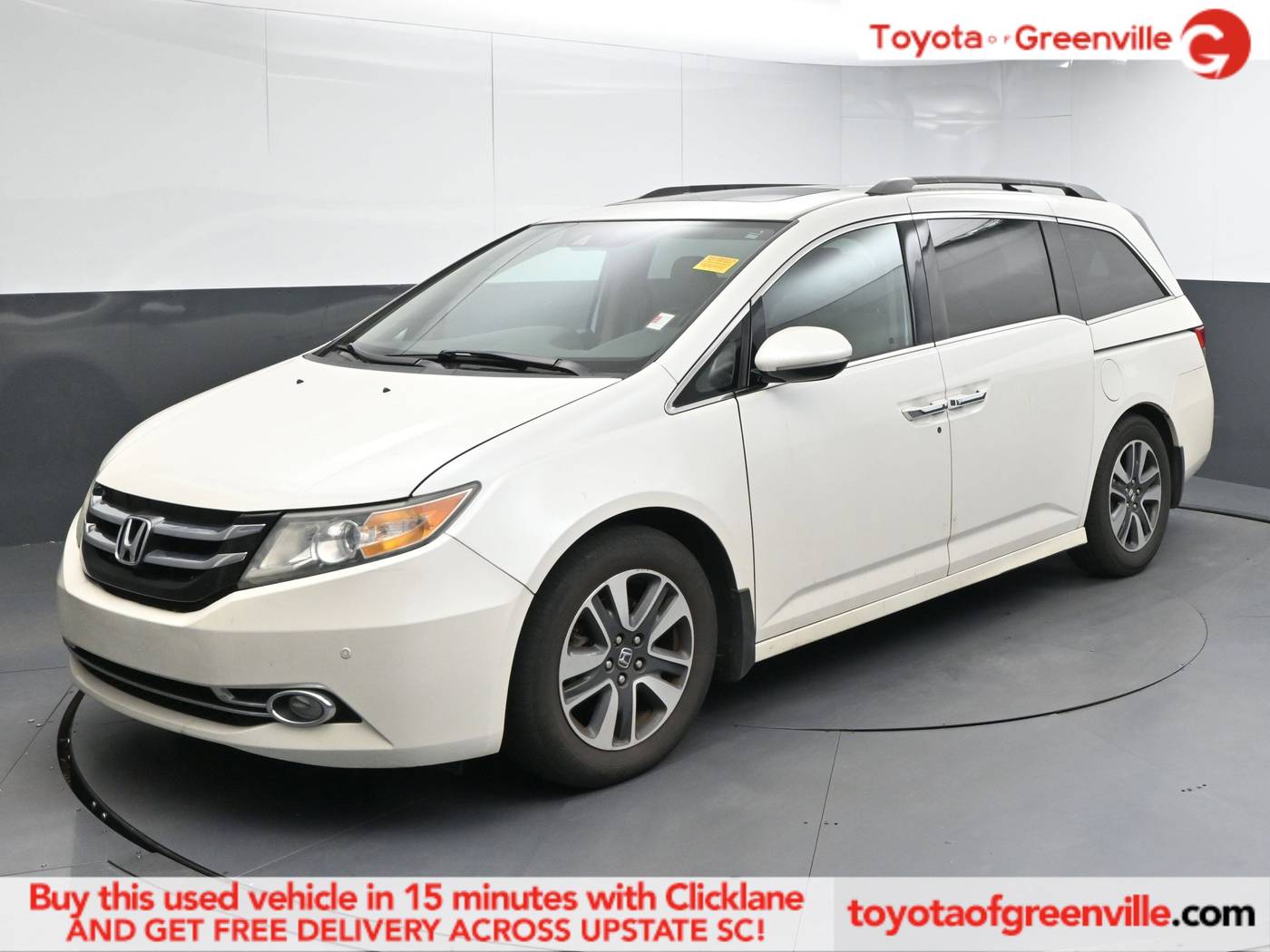 2016 Honda Odyssey Touring Elite — Minivan — 136,639 mi — Greenville, SC
