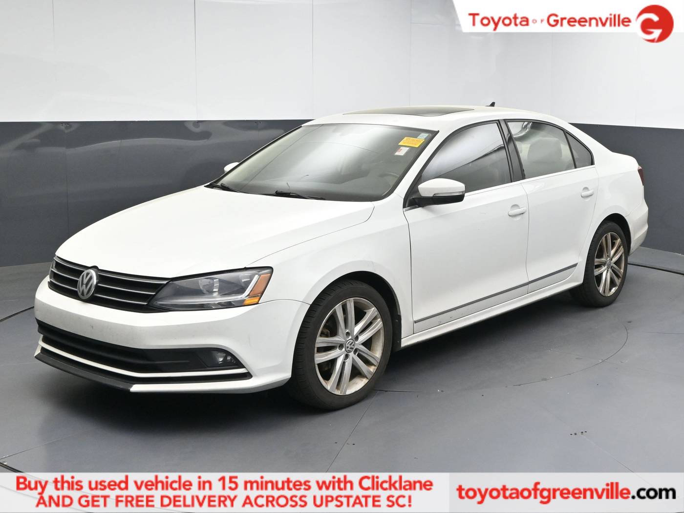 2017 Volkswagen Jetta 1.8T SEL — Sedan — 100,202 mi — Greenville, SC