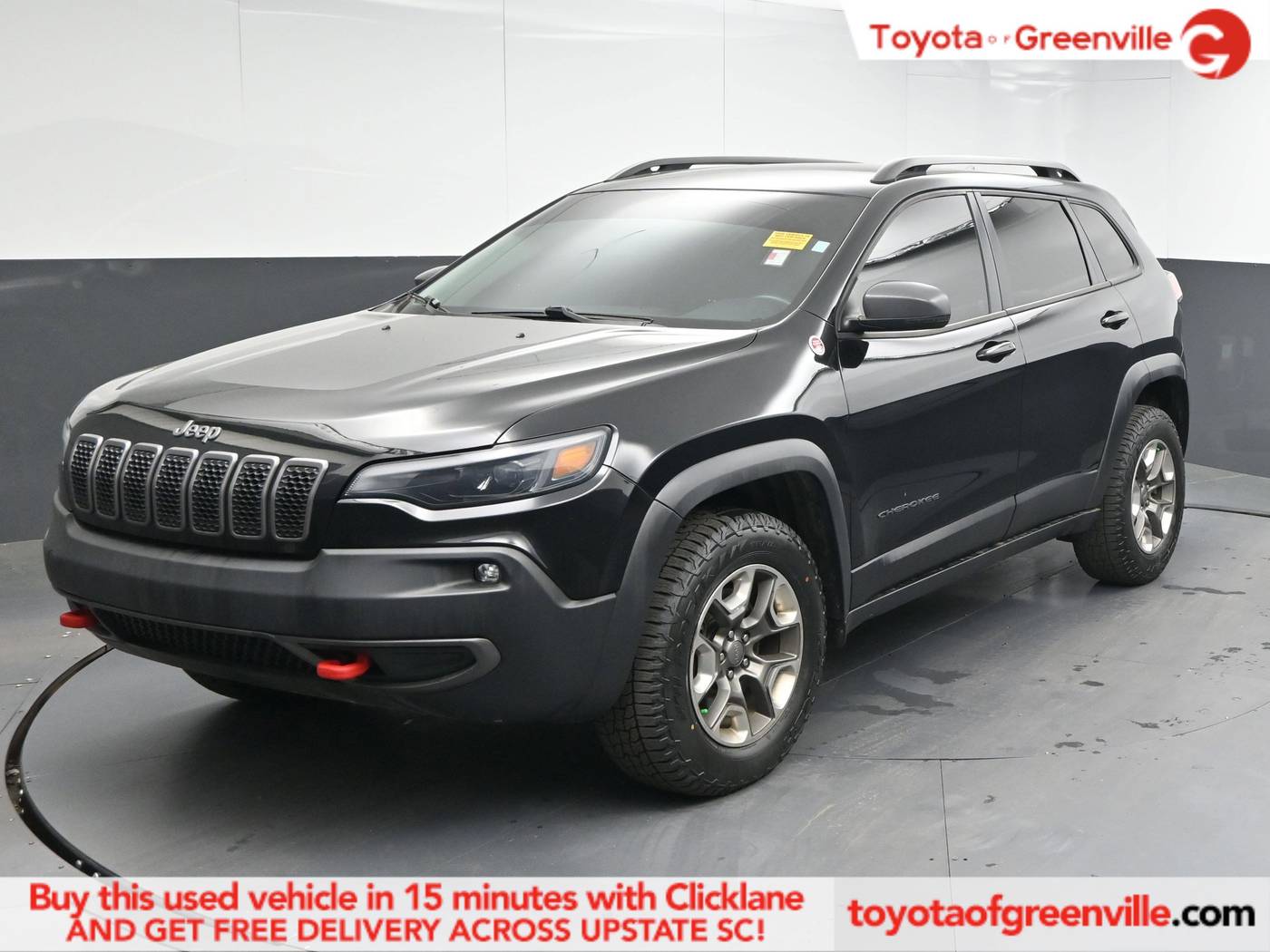 2019 Jeep Cherokee Trailhawk — SUV — 133,566 mi — Greenville, SC