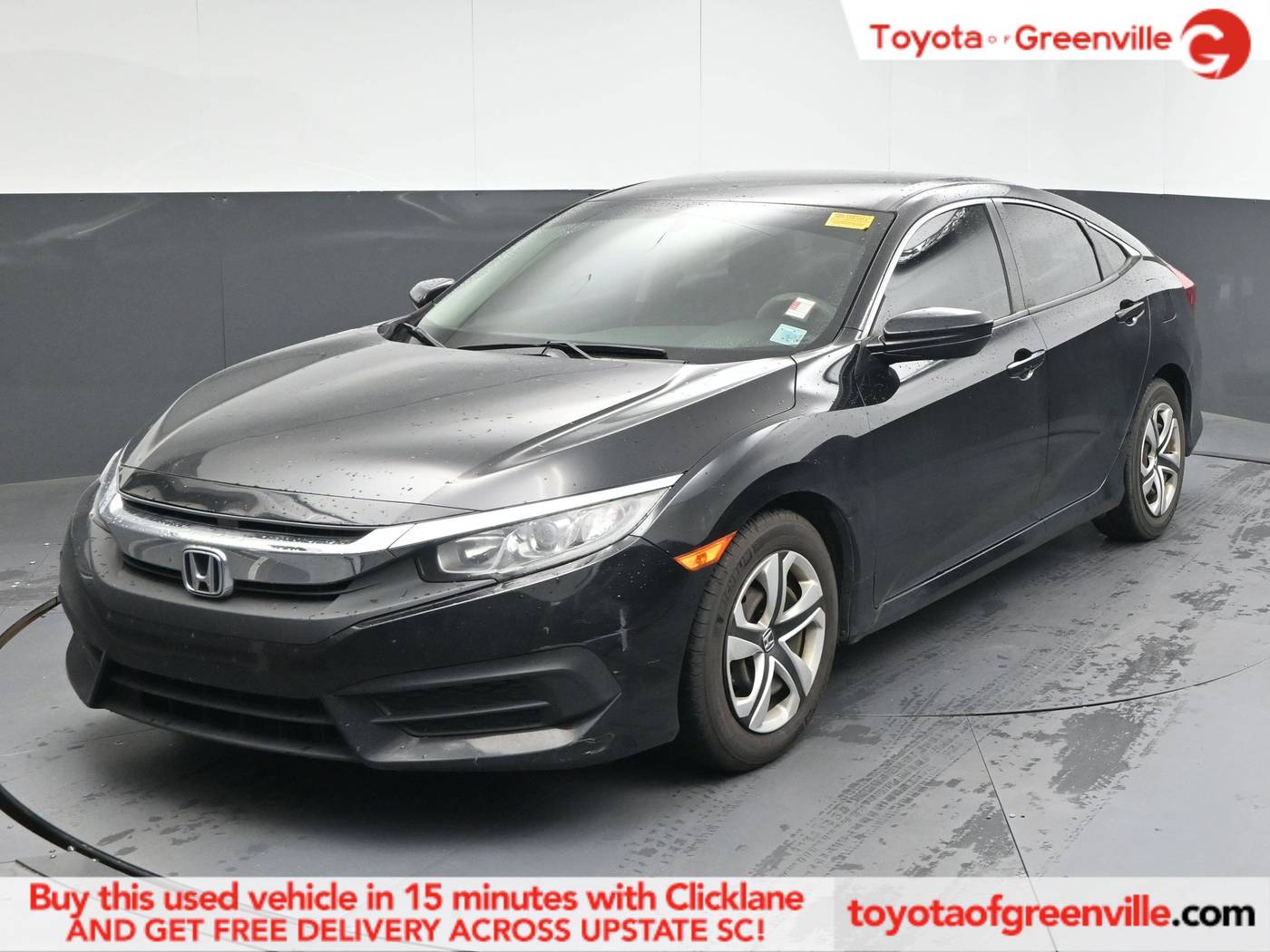 2017 Honda Civic LX — Sedan — 94,919 mi — Greenville, SC