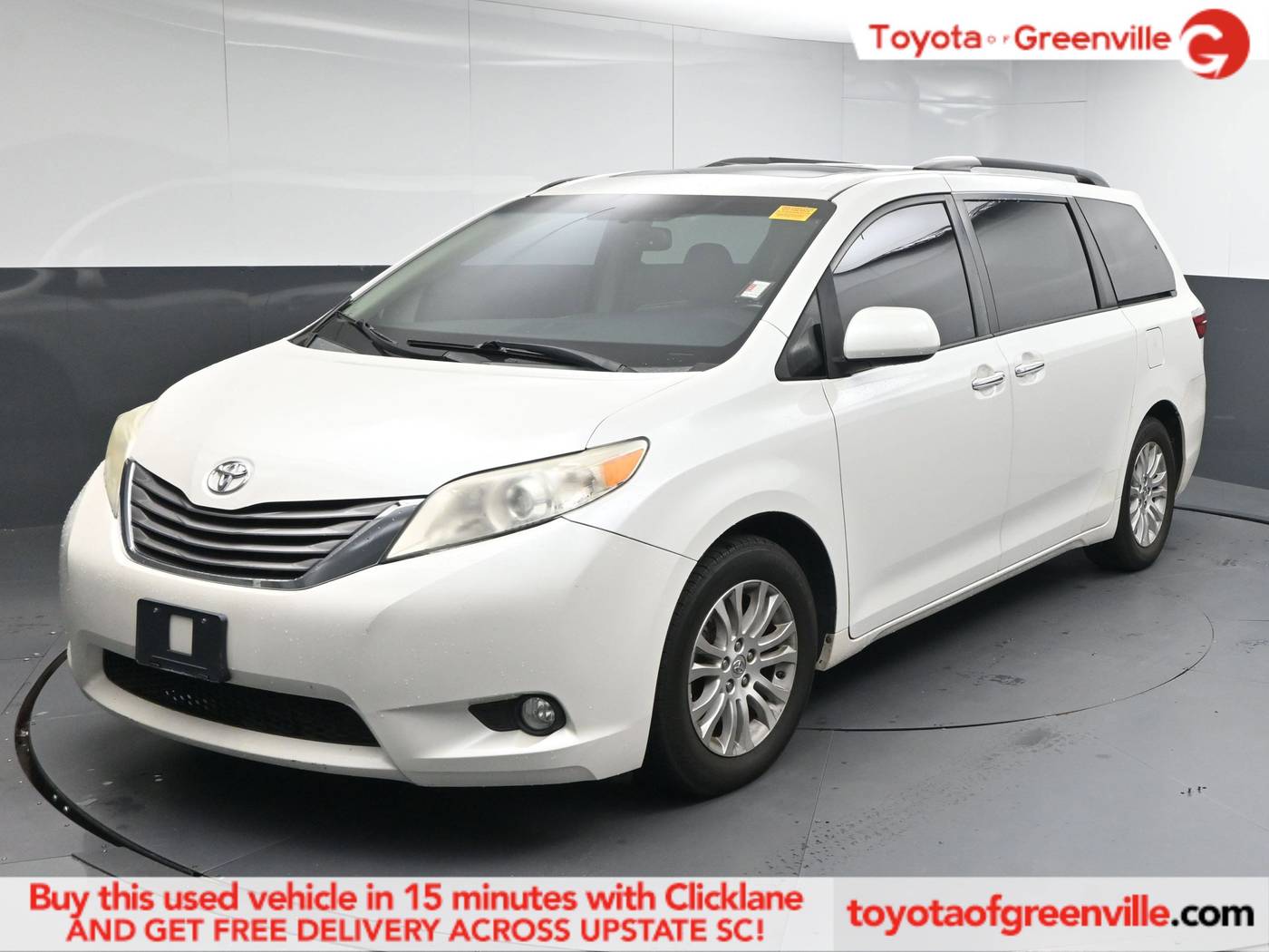 2016 Toyota Sienna L — Minivan — 169,607 mi — Greenville, SC