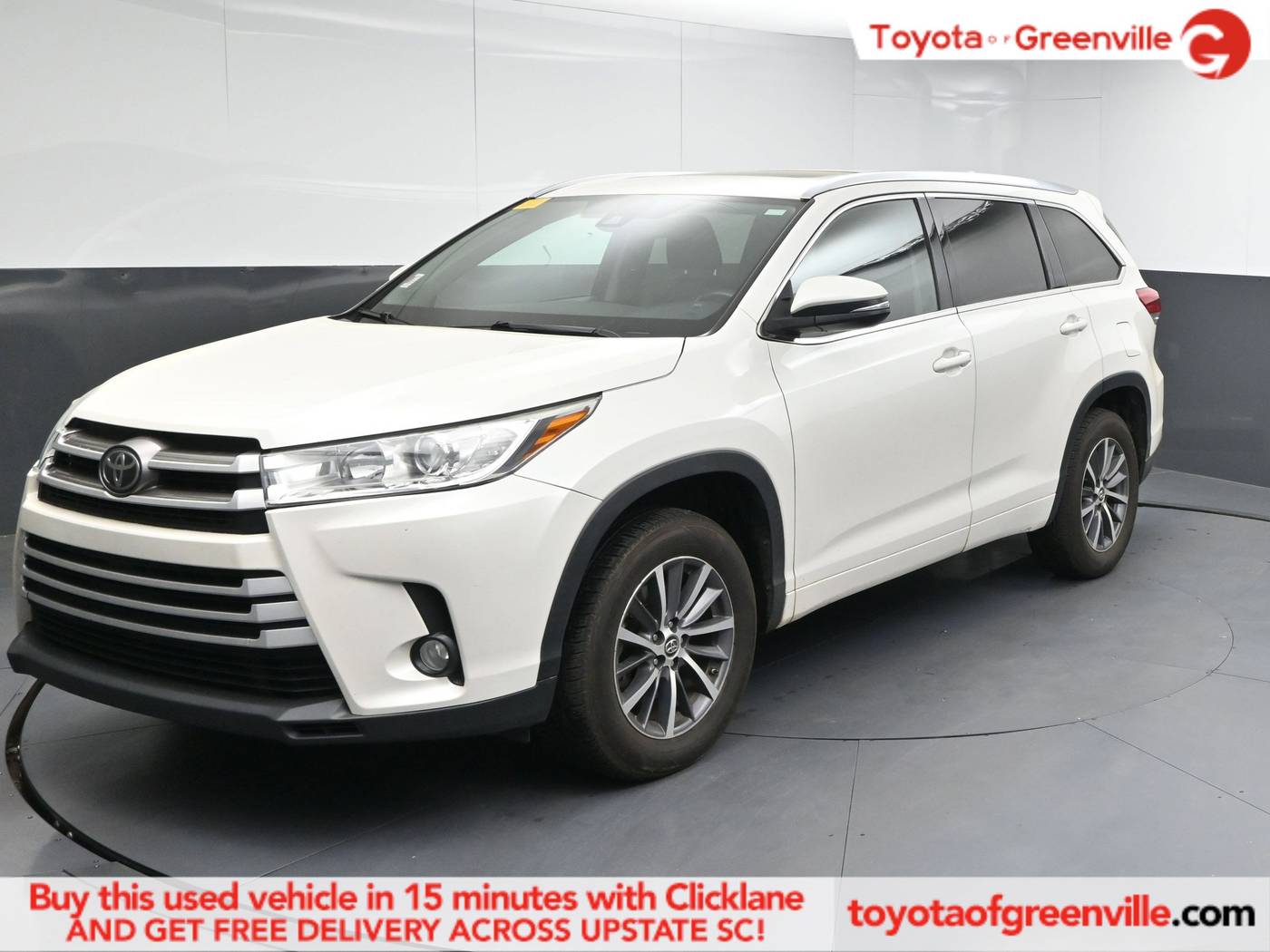2018 Toyota Highlander XLE — SUV — 143,780 mi — Greenville, SC