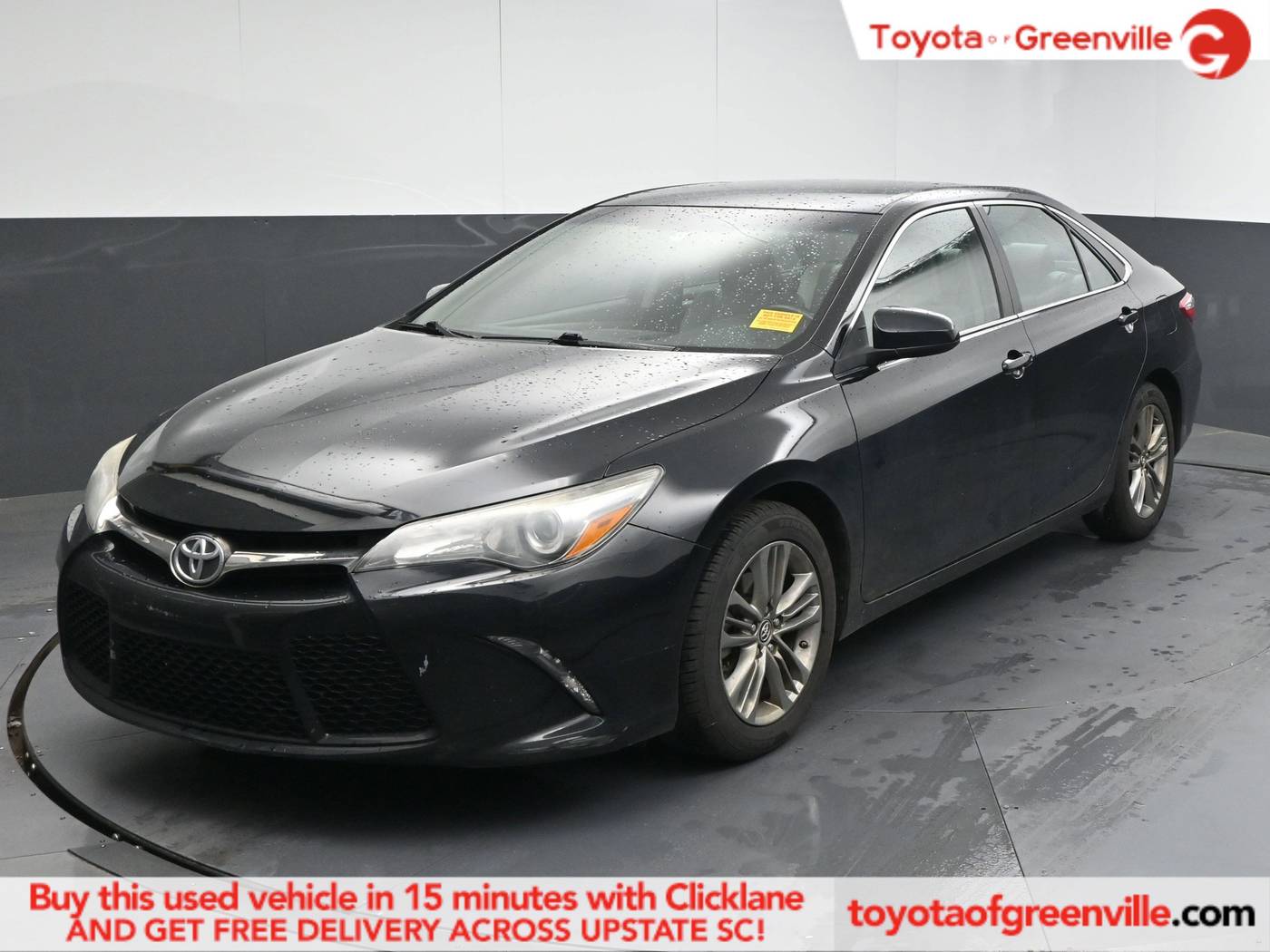 2015 Toyota Camry SE — Sedan — 117,710 mi — Greenville, SC