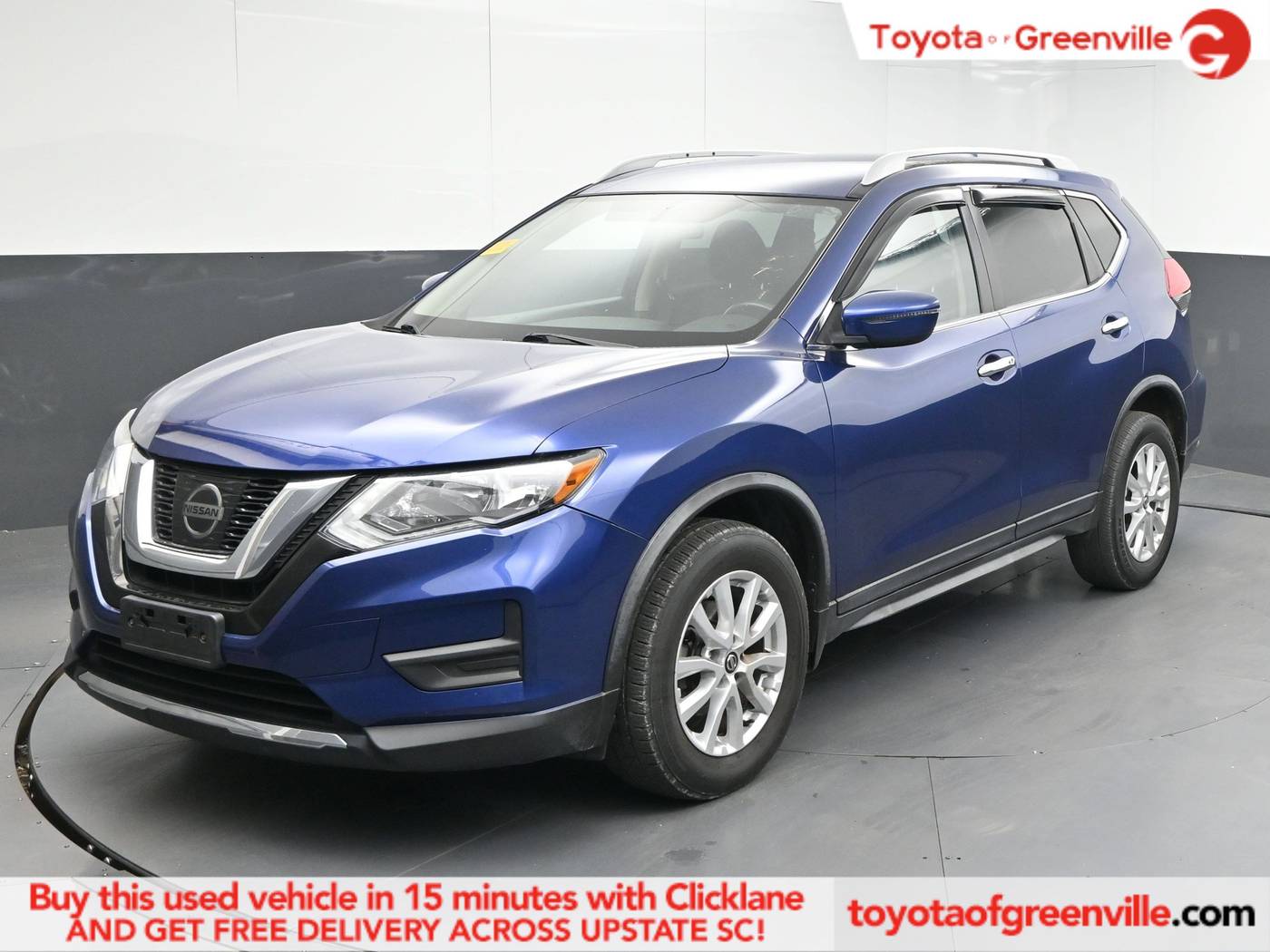 2017 Nissan Rogue SV — SUV — 57,715 mi — Greenville, SC
