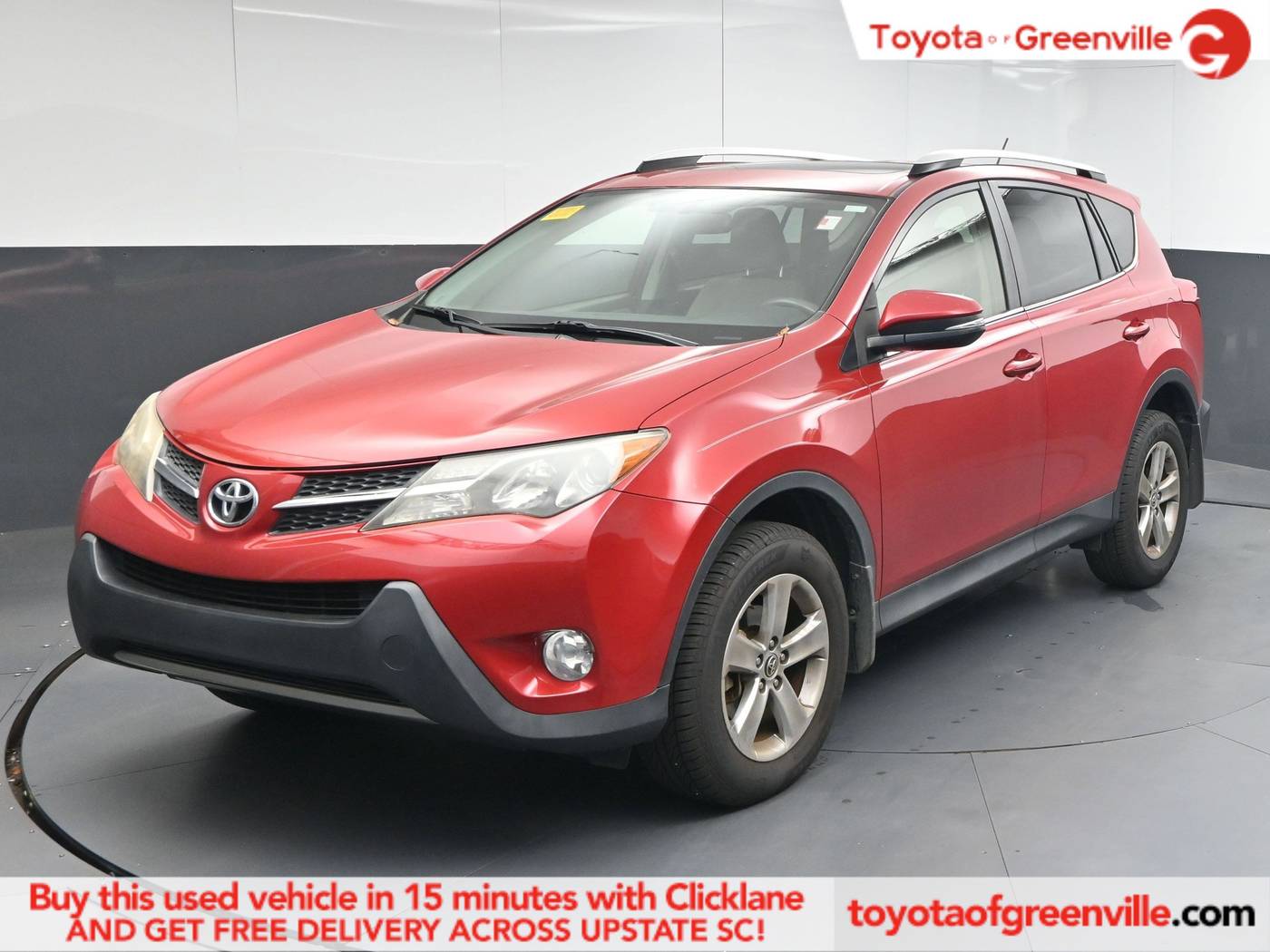 2015 Toyota RAV4 XLE — SUV — 105,886 mi — Greenville, SC