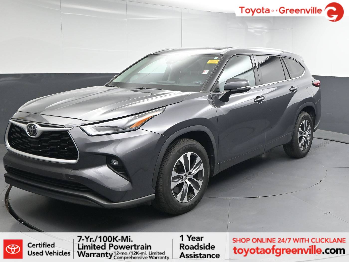 2022 Toyota Highlander XLE — SUV — 71,379 mi — Greenville, SC
