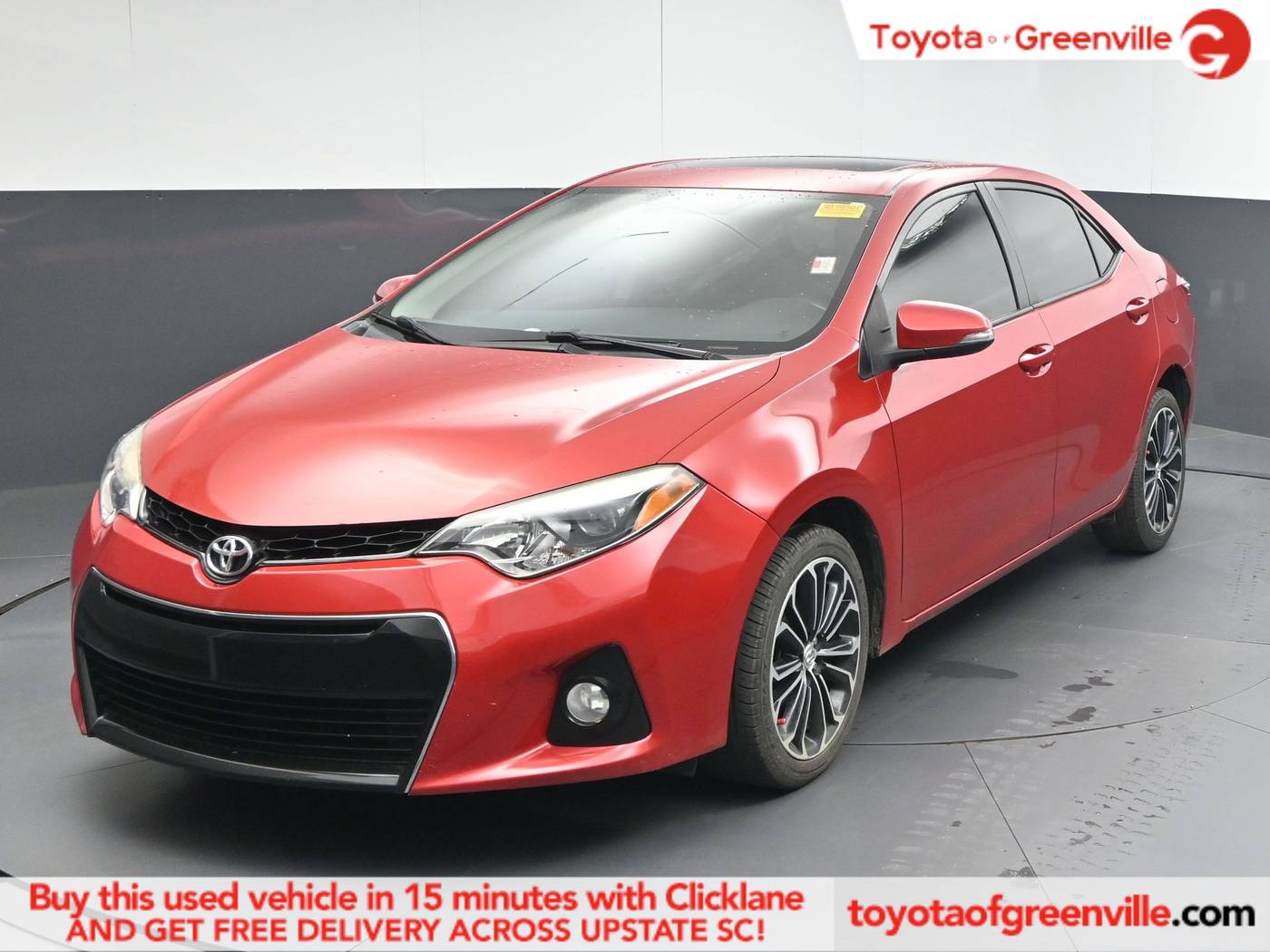2015 Toyota Corolla S Plus — Sedan — 137,476 mi — Greenville, SC