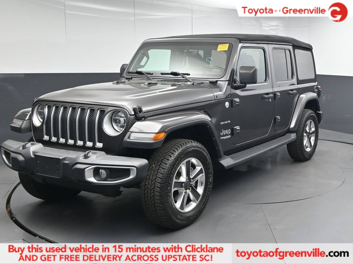 2021 Jeep Wrangler Sahara — SUV — 61,211 mi — Greenville, SC