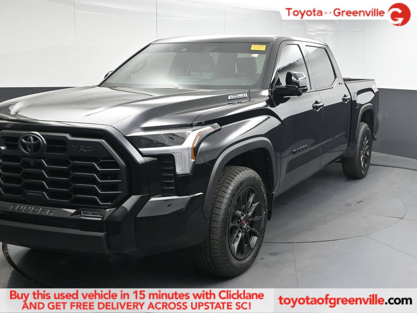 2025 Toyota Tundra Hybrid Limited — Pickup Truck — 380 mi — Greenville, SC