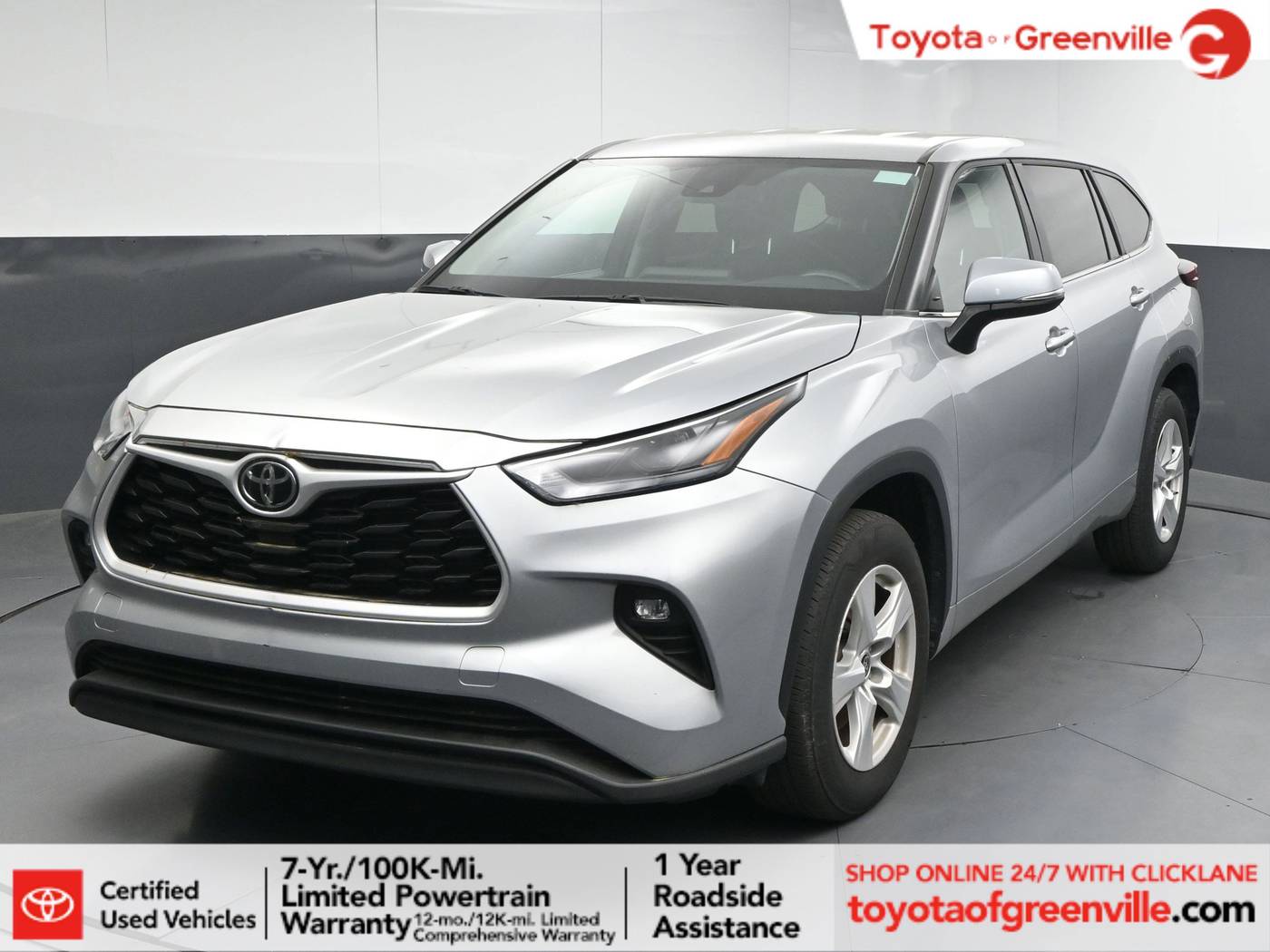 2024 Toyota Highlander LE — SUV — 18,181 mi — Greenville, SC