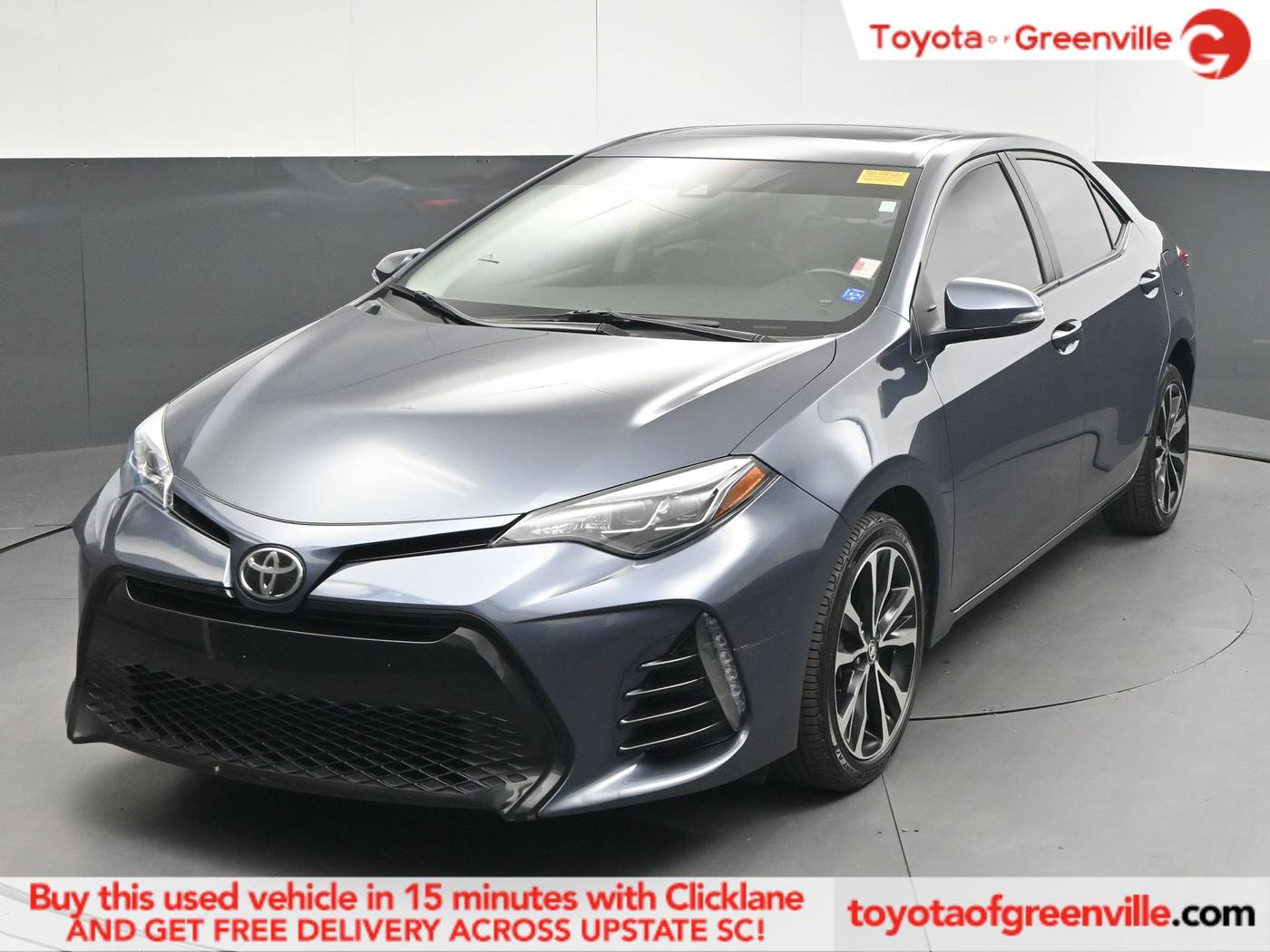 2017 Toyota Corolla XSE — Sedan — 71,186 mi — Greenville, SC