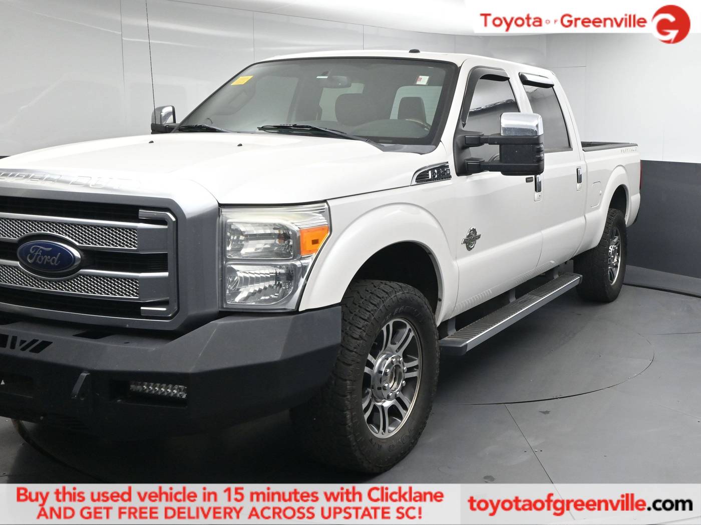 2015 Ford Super Duty F-250 Platinum — Pickup Truck — 196,681 mi — Greenville, SC