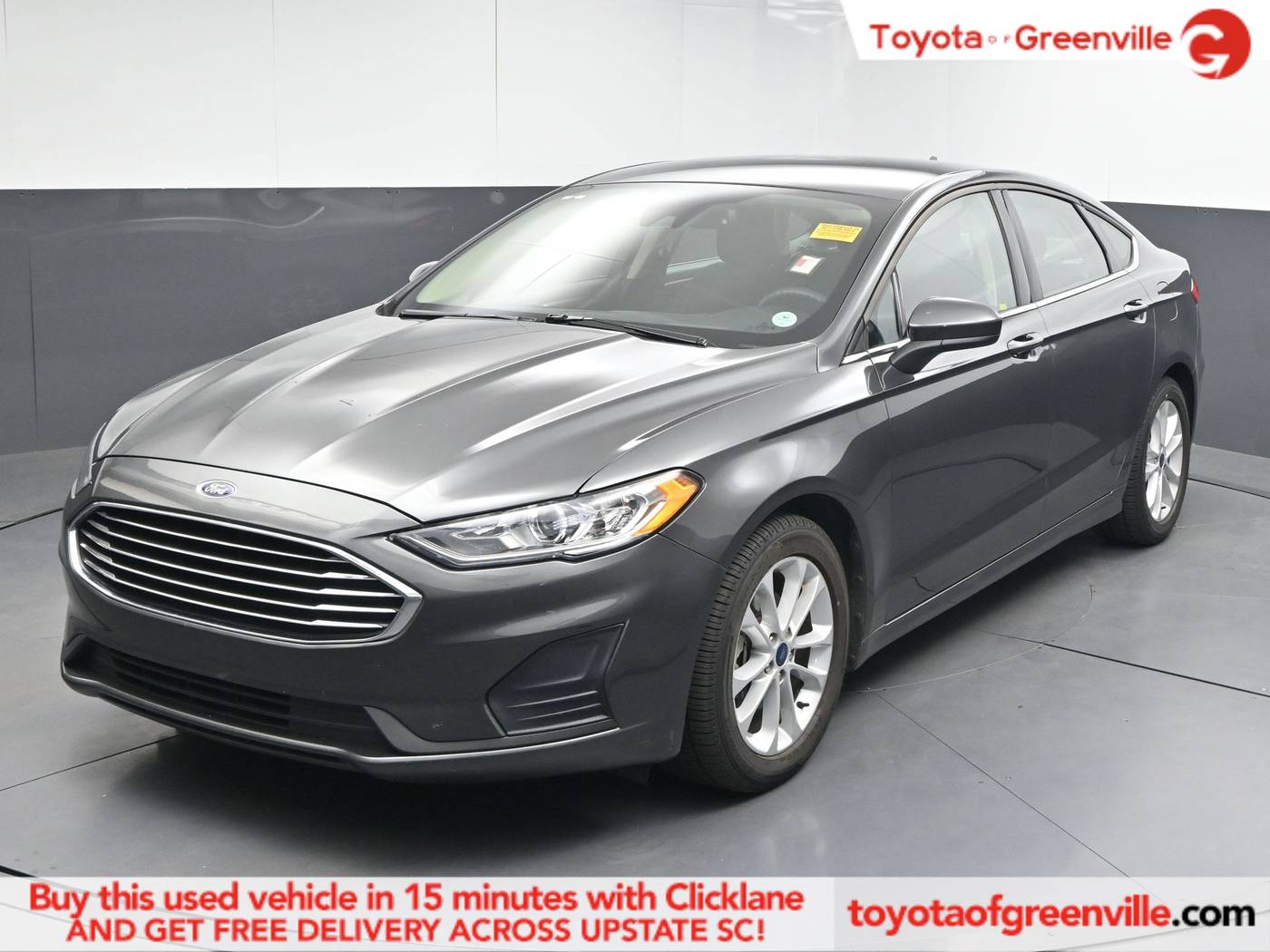 2019 Ford Fusion SE — Sedan — 20,437 mi — Greenville, SC
