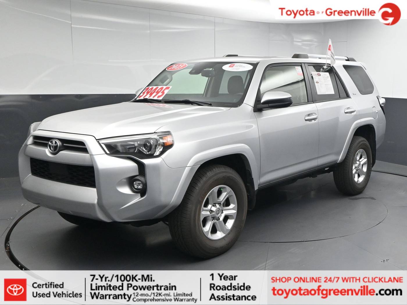 2023 Toyota 4Runner SR5 — SUV — 76,065 mi — Greenville, SC