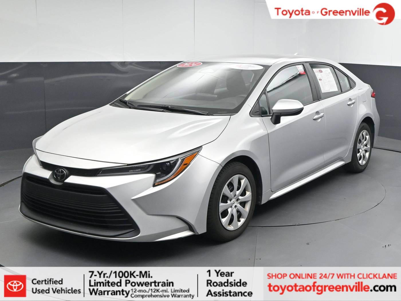 2024 Toyota Corolla LE — Sedan — 47,152 mi — Greenville, SC