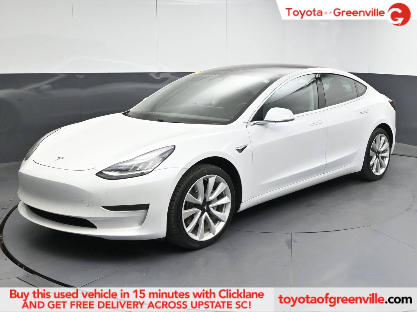 2019 Tesla Model 3 Mid Range — Sedan — 25,795 mi — Greenville, SC
