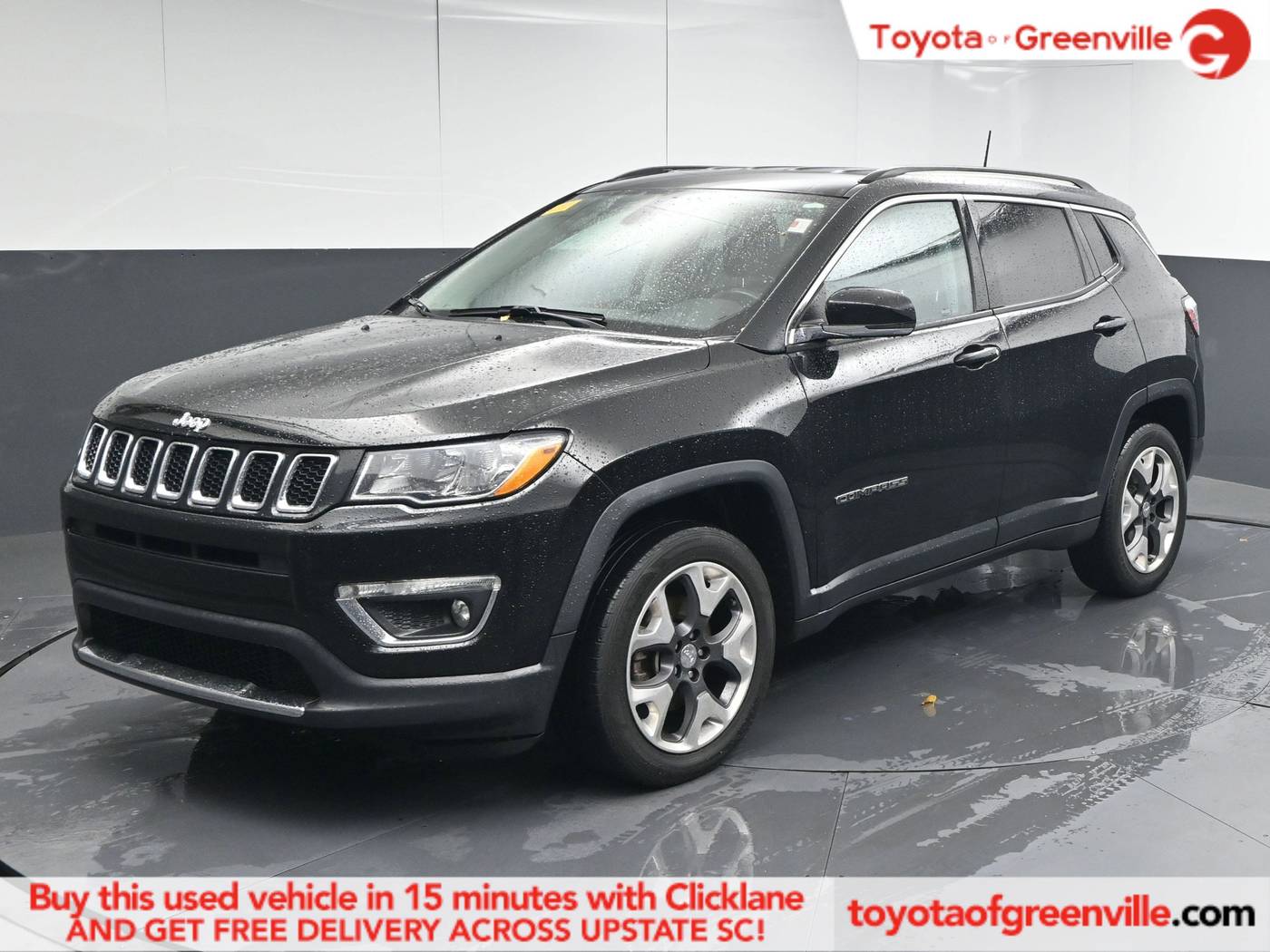 2019 Jeep Compass Limited — SUV — 92,387 mi — Greenville, SC
