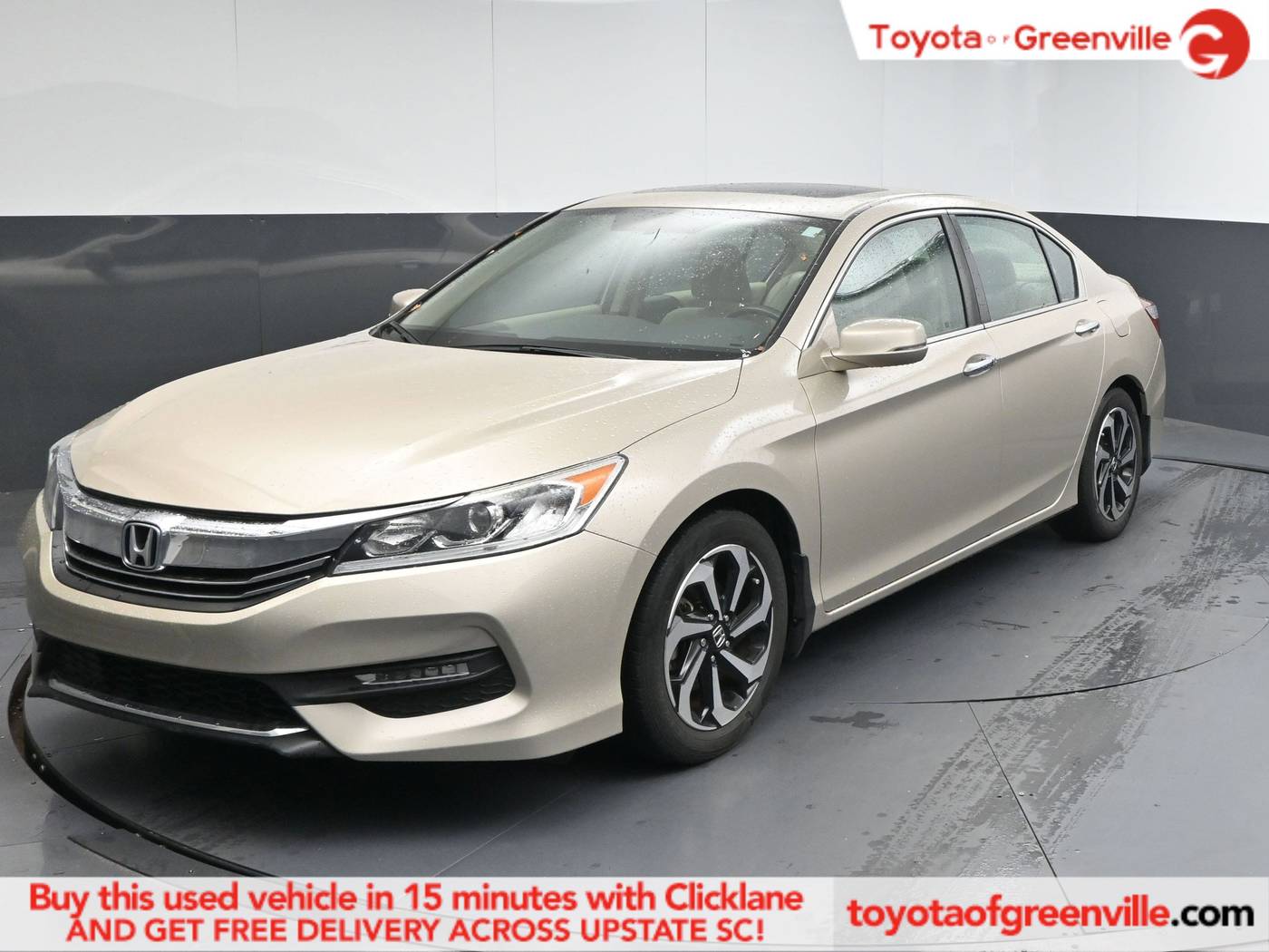 2017 Honda Accord EX-L — Sedan — 58,000 mi — Greenville, SC