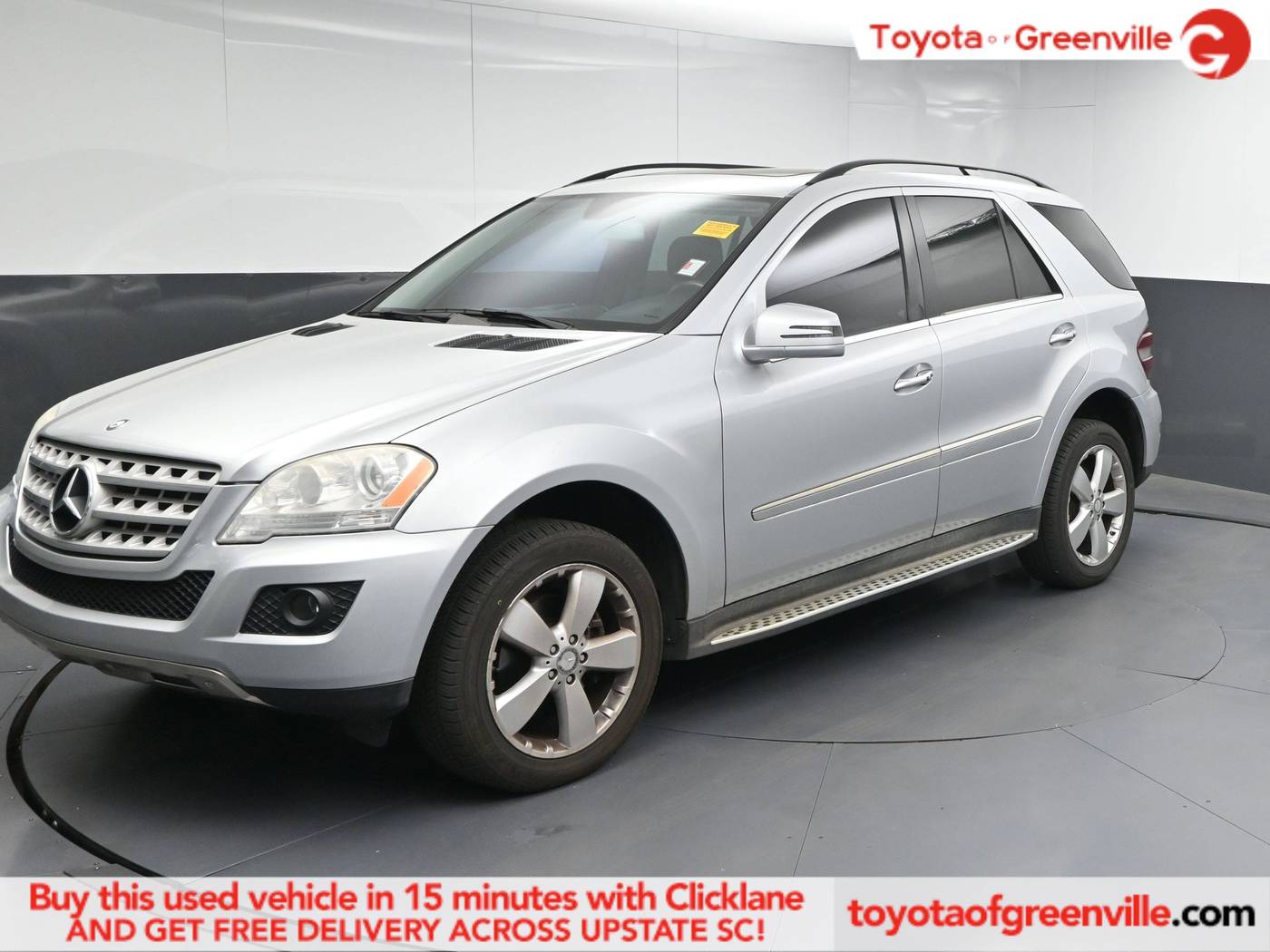 2011 Mercedes-Benz M-Class ML 350 — SUV — 70,324 mi — Greenville, SC