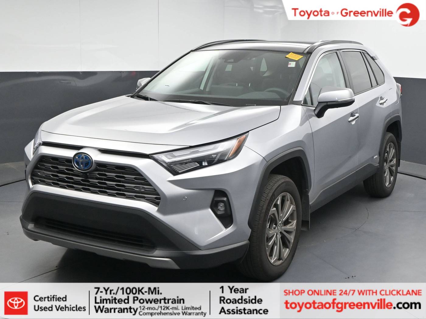 2024 Toyota RAV4 Hybrid Limited — SUV — 14,676 mi — Greenville, SC