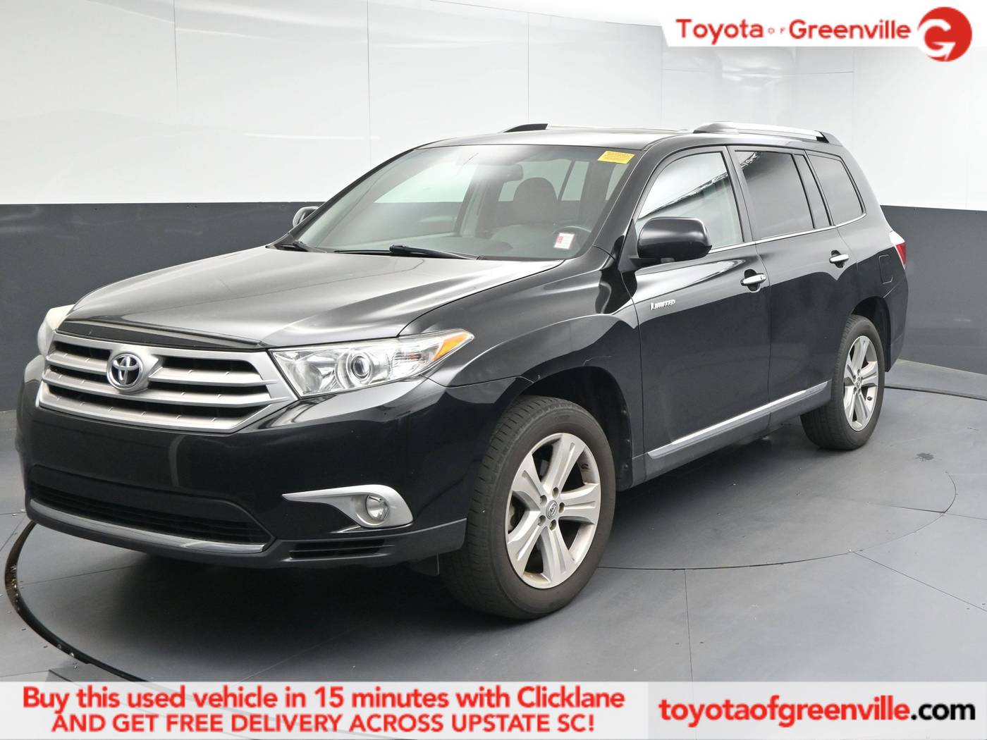 2013 Toyota Highlander Limited — SUV — 161,670 mi — Greenville, SC