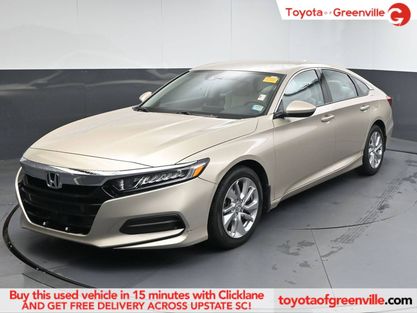 2019 Honda Accord LX — Sedan — 52,394 mi — Greenville, SC