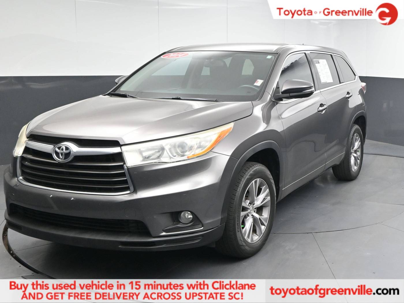 2014 Toyota Highlander LE Plus — SUV — 162,298 mi — Greenville, SC