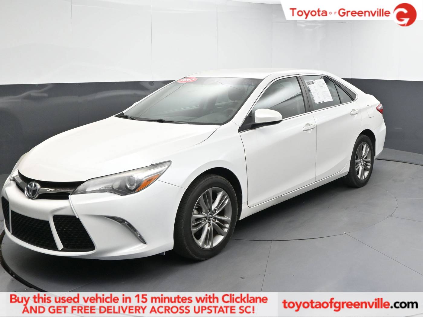2017 Toyota Camry SE — Sedan — 72,140 mi — Greenville, SC