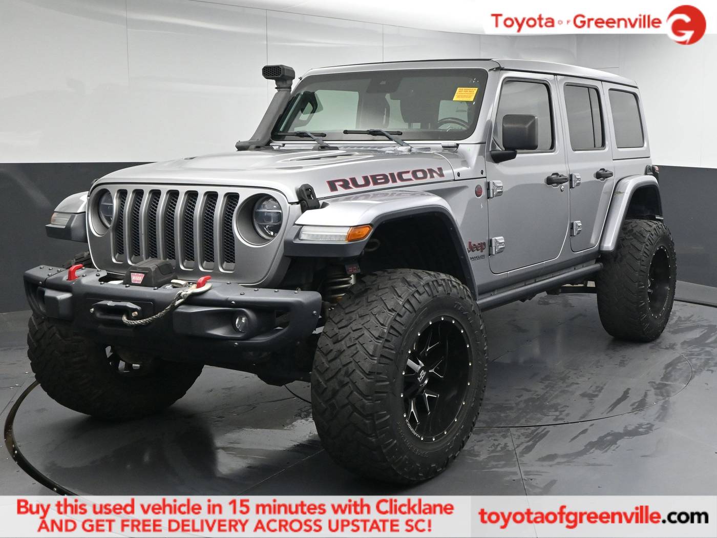 2020 Jeep Wrangler Rubicon — SUV — 74,457 mi — Greenville, SC