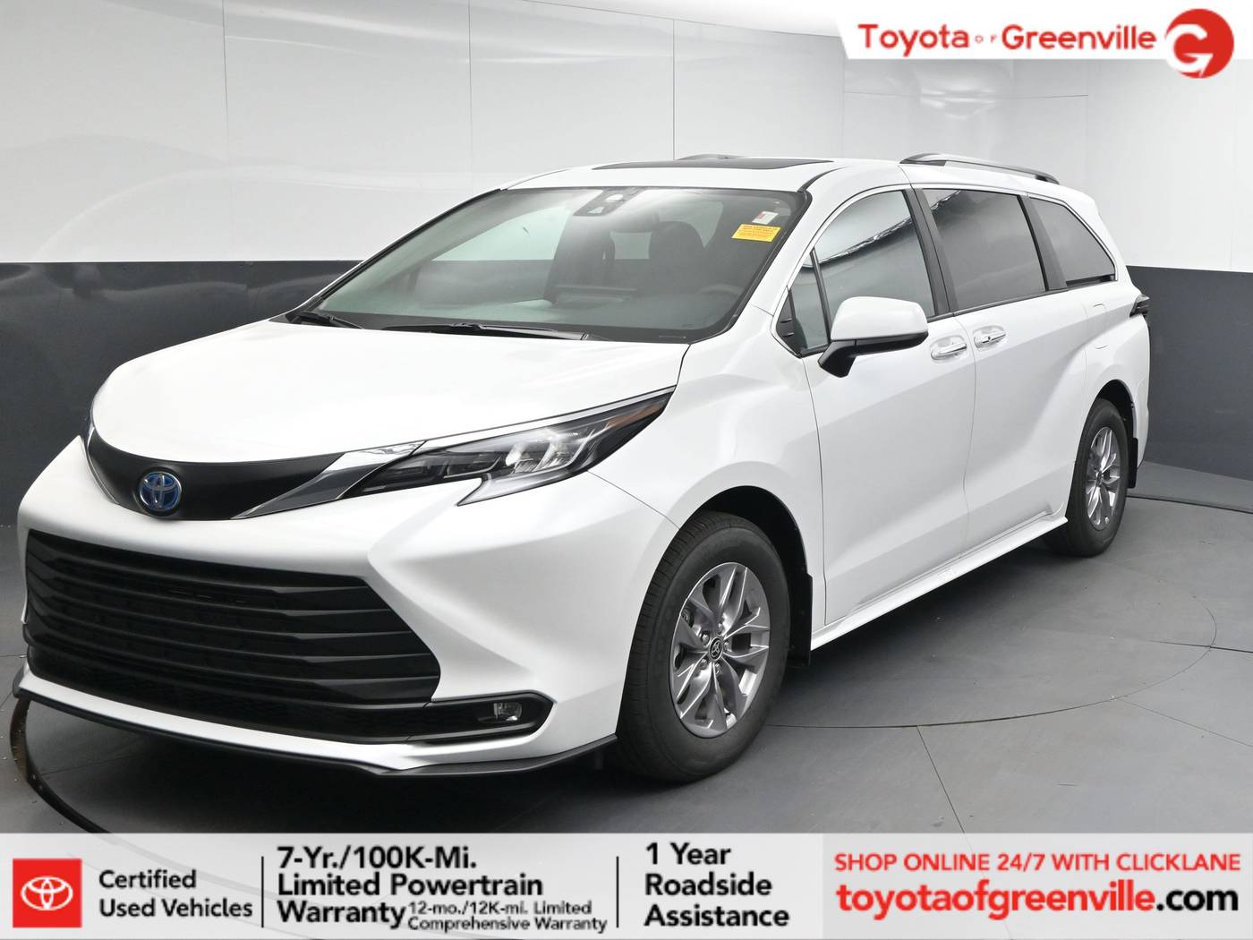 2025 Toyota Sienna XLE — Minivan — 122 mi — Greenville, SC