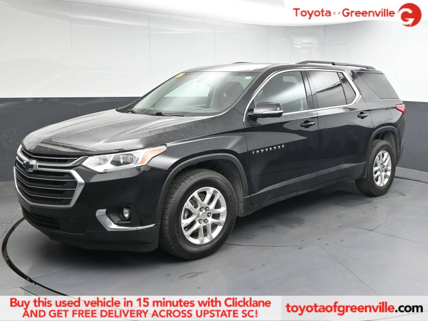 2019 Chevrolet Traverse LT Cloth — SUV — 113,470 mi — Greenville, SC