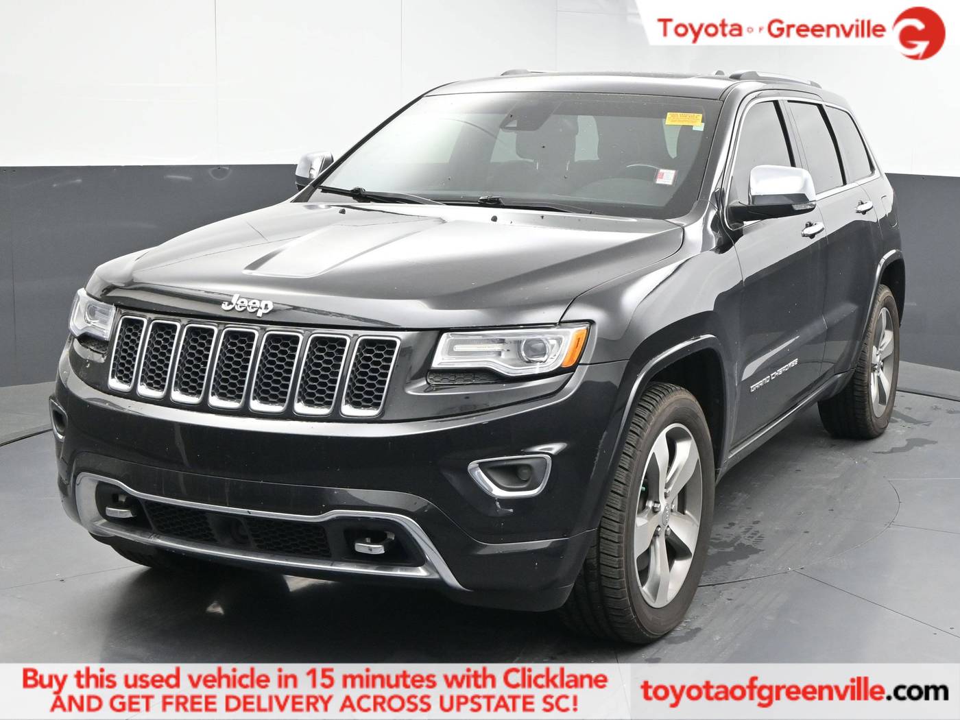 2015 Jeep Grand Cherokee Overland — SUV — 49,250 mi — Greenville, SC