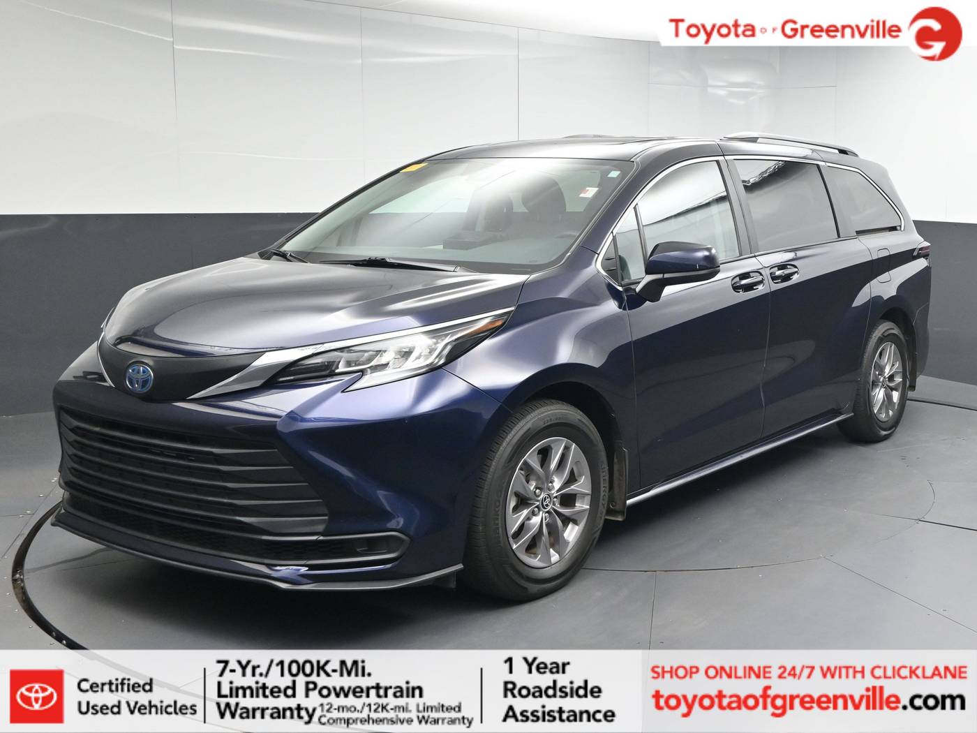 2023 Toyota Sienna LE — Minivan — 31,580 mi — Greenville, SC