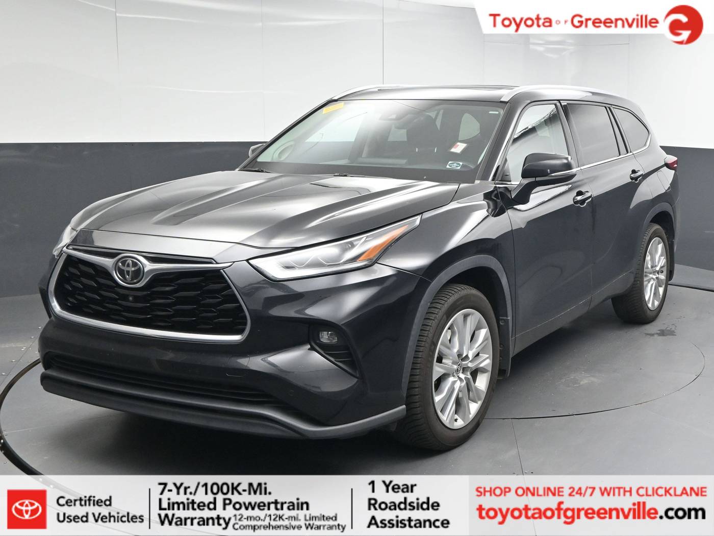 2021 Toyota Highlander Limited — SUV — 83,043 mi — Greenville, SC