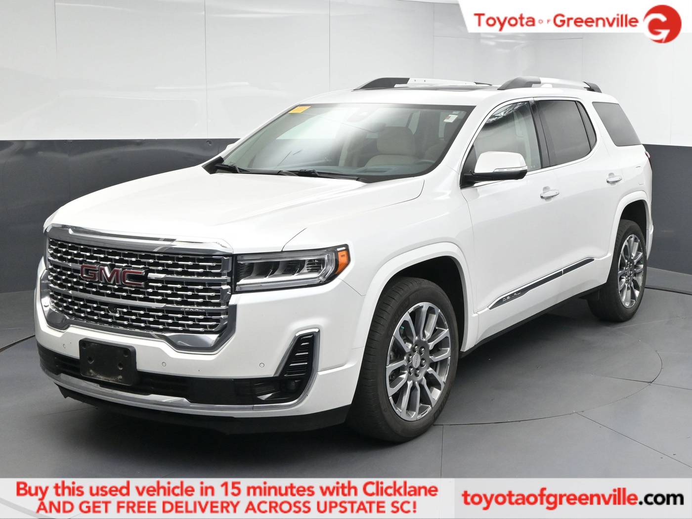 2021 GMC Acadia Denali — SUV — 48,722 mi — Greenville, SC