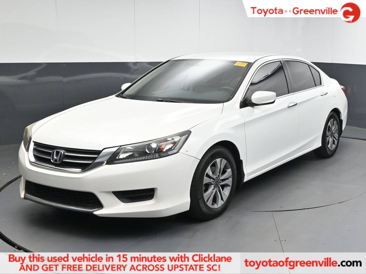 2015 Honda Accord LX — Sedan — 116,697 mi — Greenville, SC