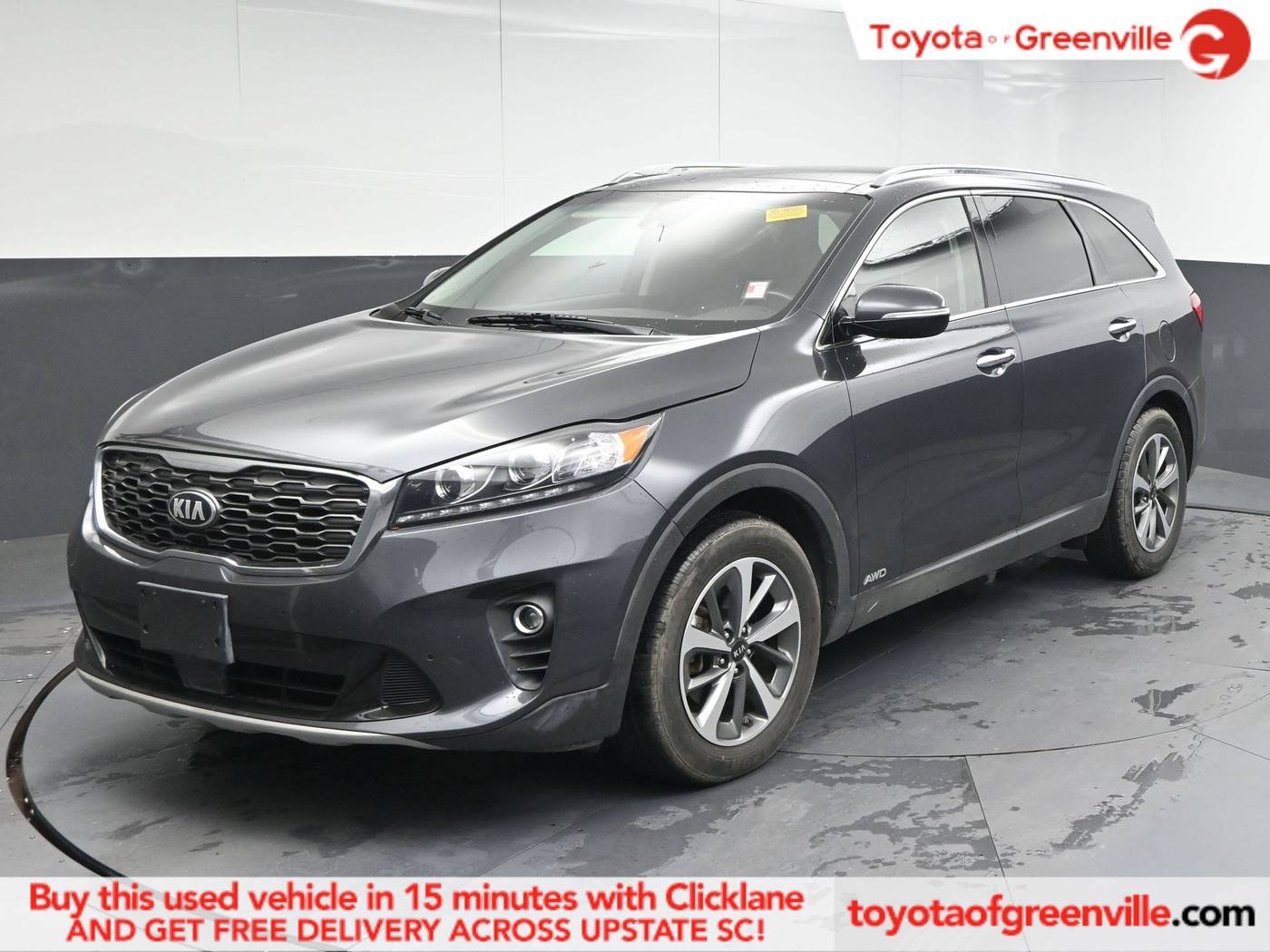 2019 Kia Sorento EX V6 — SUV — 85,071 mi — Greenville, SC