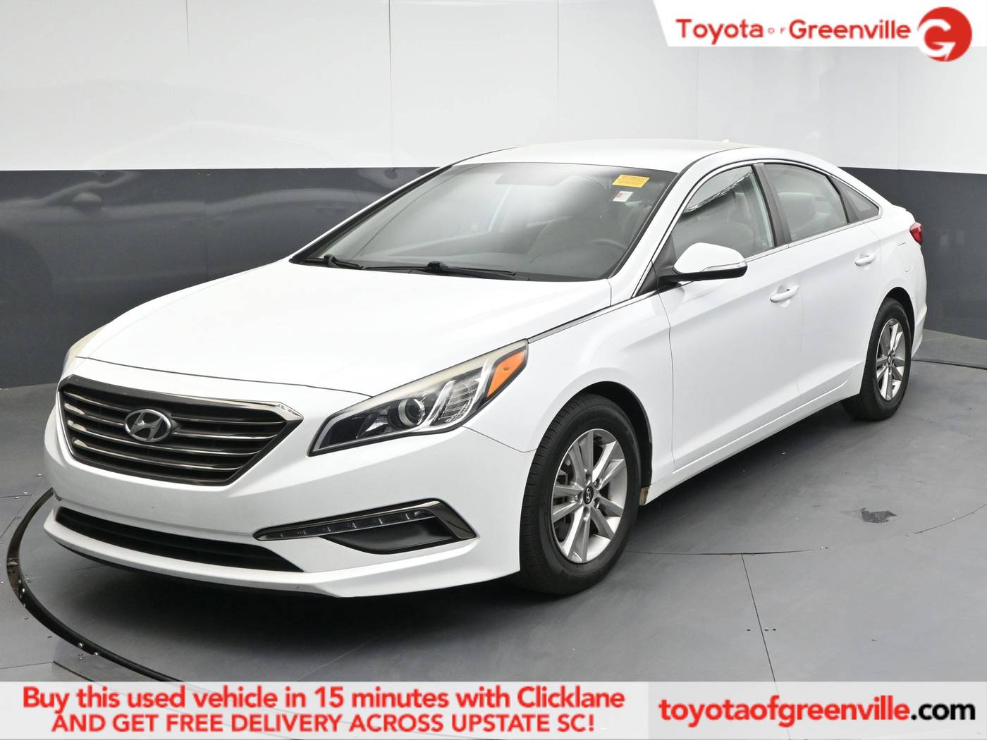2015 Hyundai Sonata Eco — Sedan — 103,465 mi — Greenville, SC
