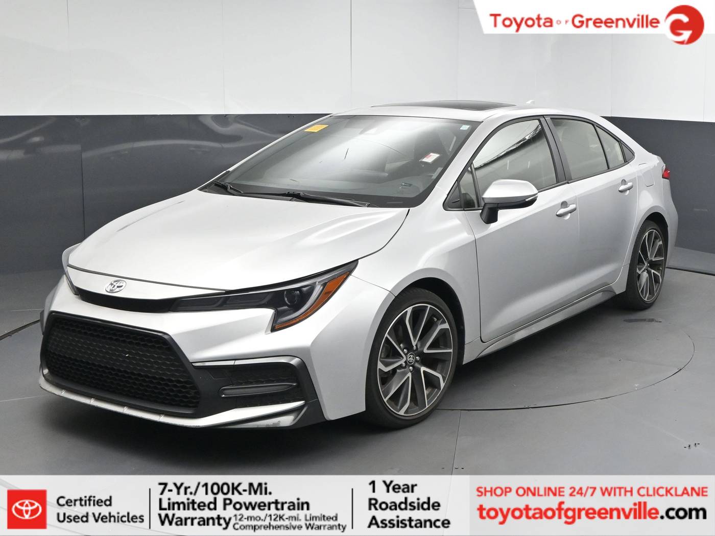 2022 Toyota Corolla SE — Sedan — 67,452 mi — Greenville, SC