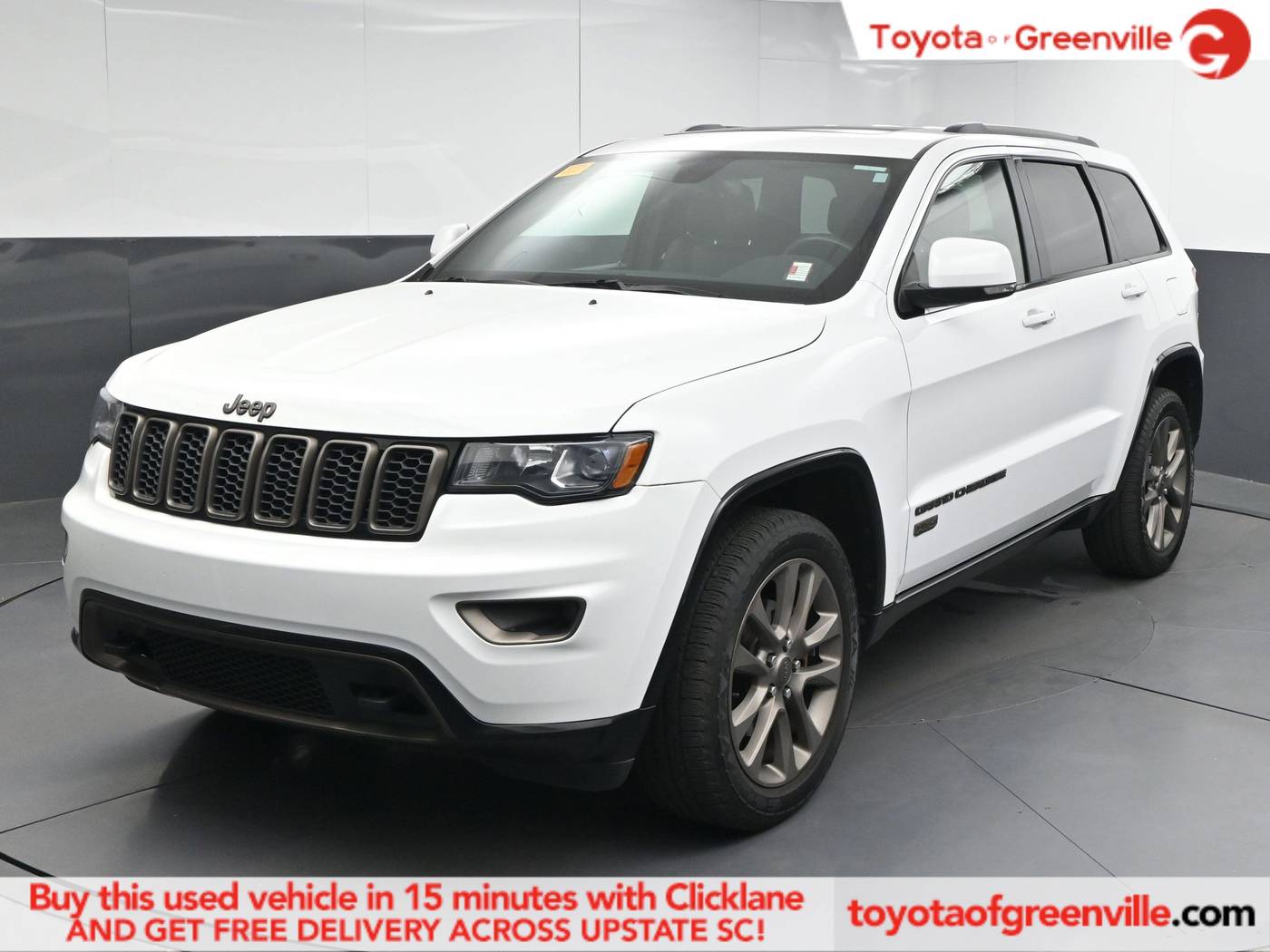 2016 Jeep Grand Cherokee Limited Anniversary — SUV — 108,669 mi — Greenville, SC