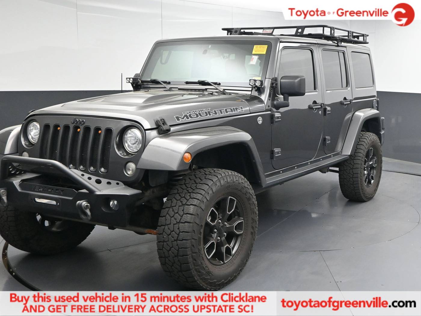 2017 Jeep Wrangler Smoky Mountain — SUV — 146,793 mi — Greenville, SC