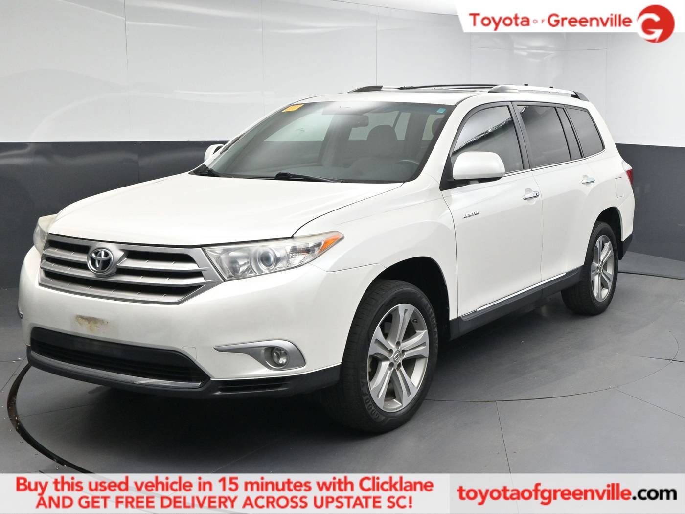 2013 Toyota Highlander Limited — SUV — 184,135 mi — Greenville, SC