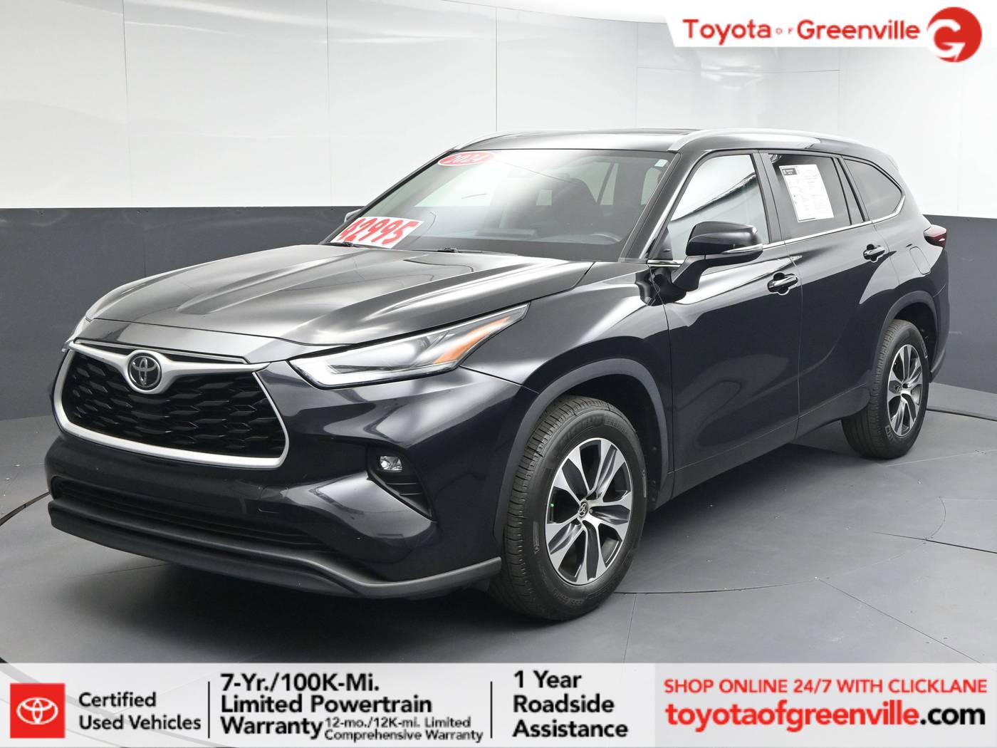 2024 Toyota Highlander LE — SUV — 33,190 mi — Greenville, SC