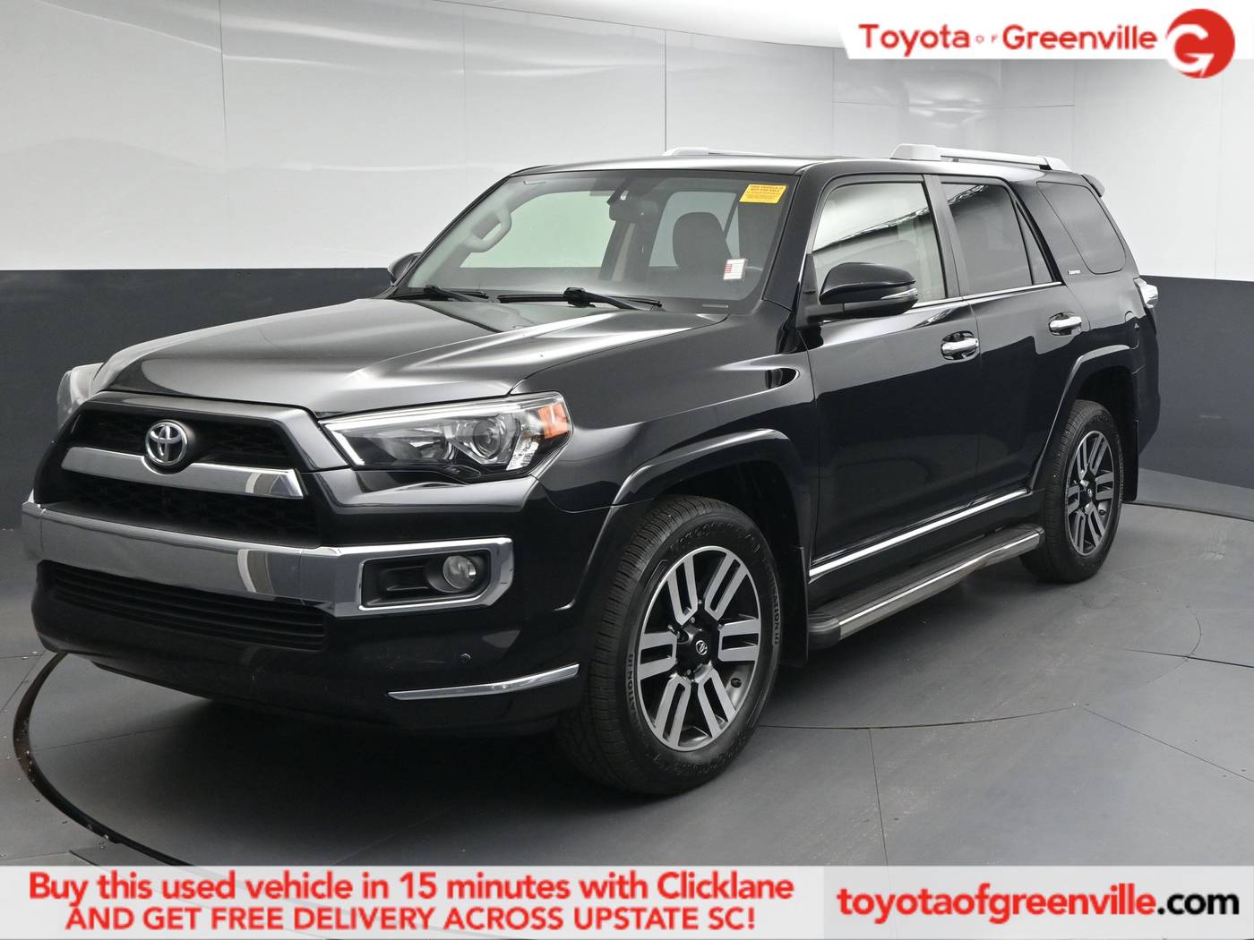 2016 Toyota 4Runner Limited — SUV — 121,648 mi — Greenville, SC
