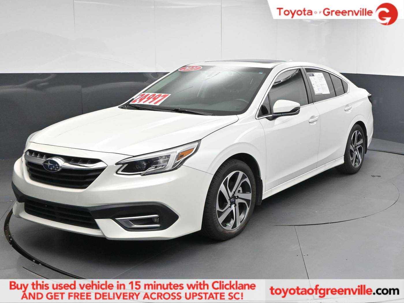 2021 Subaru Legacy Limited XT — Sedan — 52,618 mi — Greenville, SC