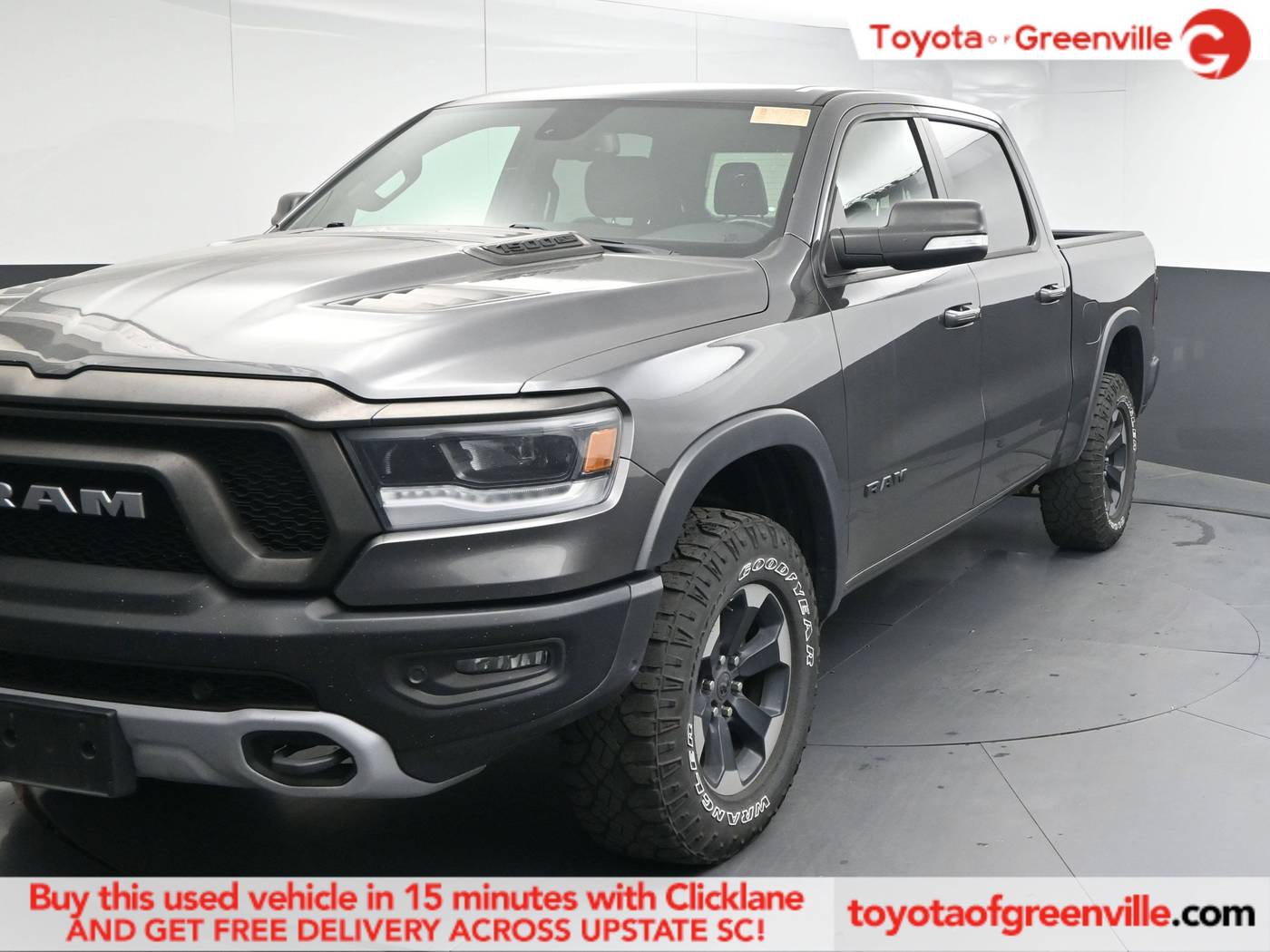 2019 Ram 1500 Rebel — Pickup Truck — 103,298 mi — Greenville, SC