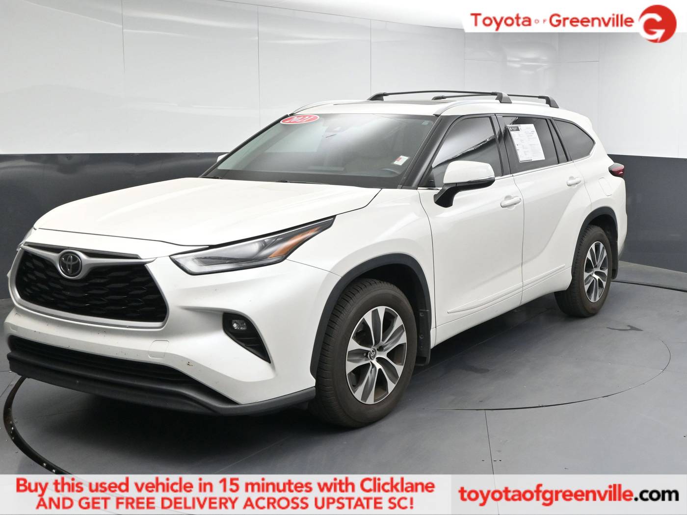 2021 Toyota Highlander XLE — SUV — 120,753 mi — Greenville, SC