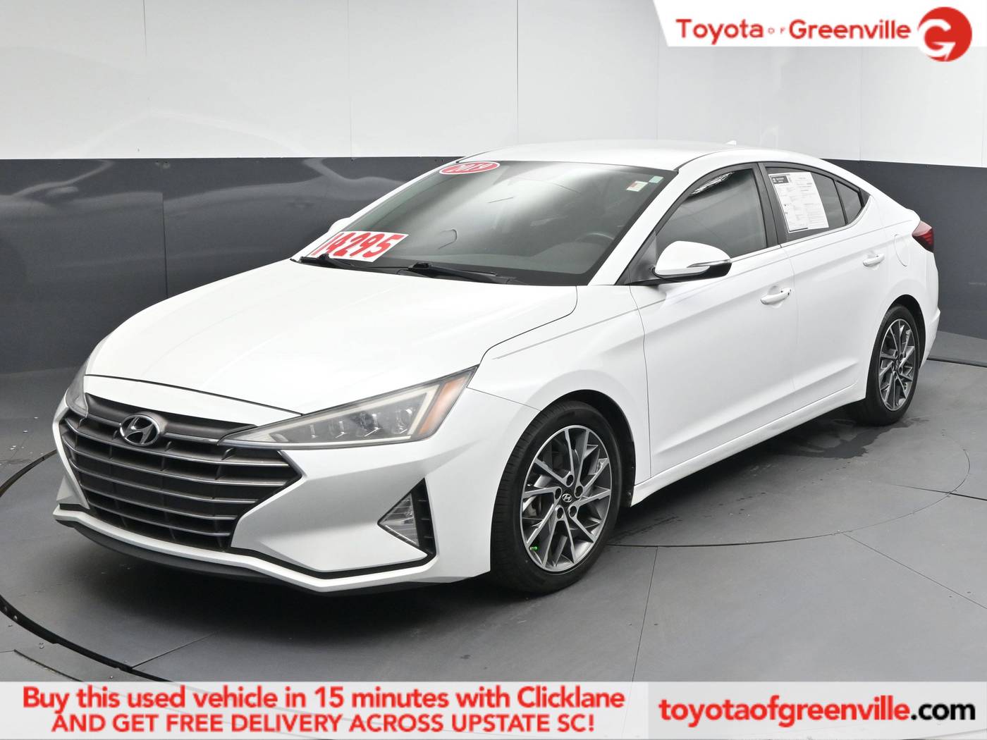 2019 Hyundai Elantra Limited — Sedan — 117,095 mi — Greenville, SC