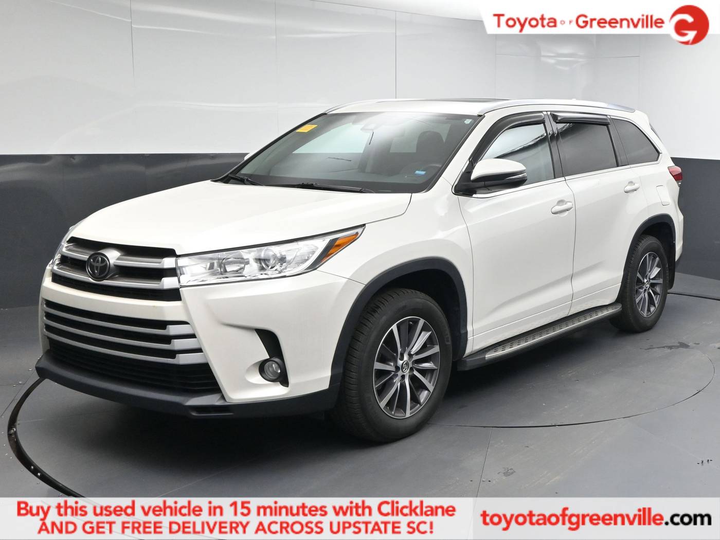2018 Toyota Highlander XLE — SUV — 50,225 mi — Greenville, SC